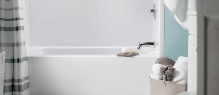 bath tub closeup